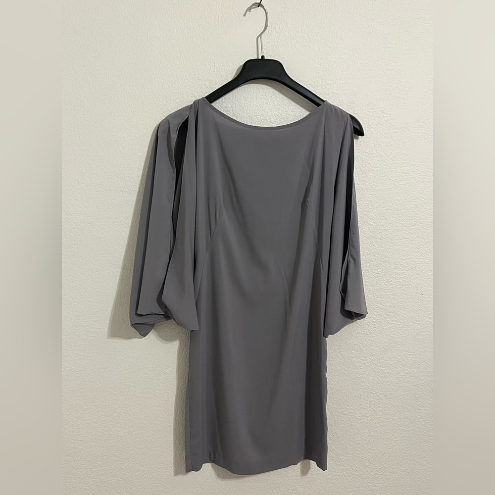 Elegant Gray Women's Dress